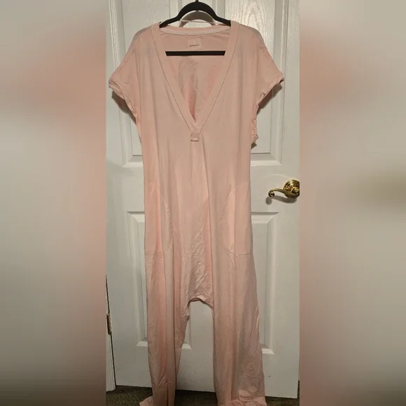 NWOT Free People Movement Hot Shot V-Neck Onesie XL - Picture 3 of 6